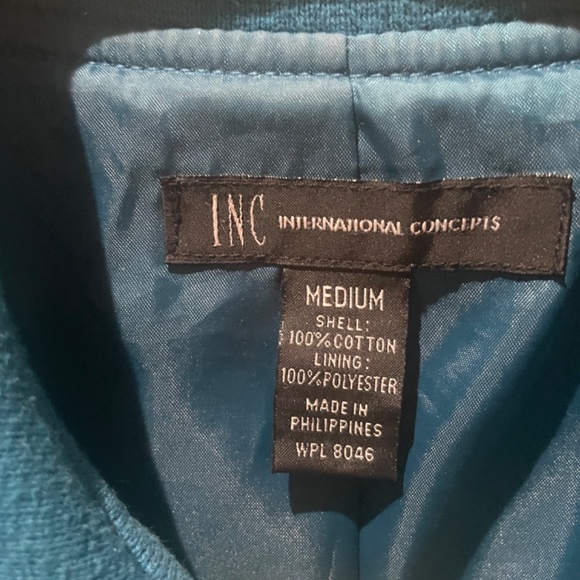 International concepts blue wool coat - Picture 2 of 6